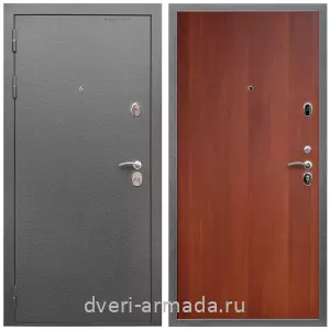 Готовые входные двери, Дверь входная Армада Оптима Антик серебро / МДФ 6 мм ПЭ Итальянский орех