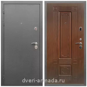 Входные двери Верона, Дверь входная Армада Оптима Антик серебро / МДФ 16 мм ФЛ-2 Мореная береза