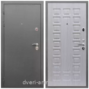 Входные двери Верона, Дверь входная Армада Оптима Антик серебро / МДФ 16 мм ФЛ-183 Дуб белёный