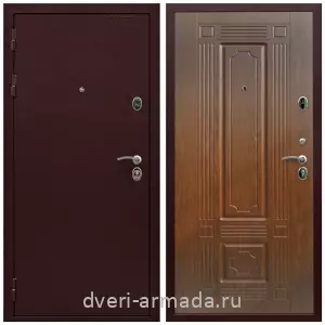 Дверь входная Армада Престиж Антик медь / МДФ 16 мм ФЛ-2 Мореная береза