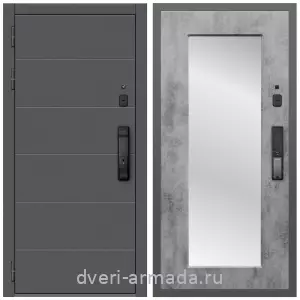 Красивые входные двери, Дверь входная Армада Роуд МДФ 10 мм Kaadas K9 / МДФ 16 мм ФЛЗ-Пастораль, Бетон темный