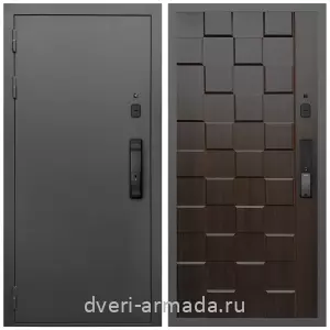 Красивые входные двери, Умная входная смарт-дверь Армада Гарант Kaadas K9/ МДФ 16 мм ОЛ-39 Эковенге
