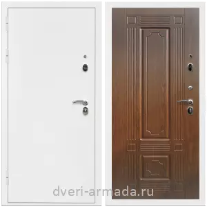 Входные металлические двери в Московской области, Дверь входная Армада Оптима Белая шагрень / МДФ 16 мм ФЛ-2 Мореная береза
