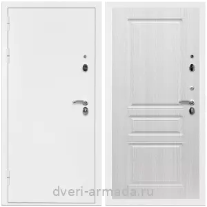 Входные двери Йошкар-Ола, Дверь входная Армада Оптима Белая шагрень / МДФ 16 мм ФЛ-243 Дуб белёный