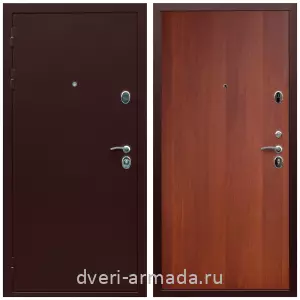 Современные входные двери, Дверь входная металлическая Армада Люкс Антик медь / МДФ 6 мм ПЭ Итальянский орех