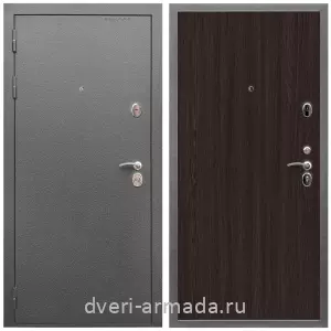 Красивые входные двери, Дверь входная Армада Оптима Антик серебро / МДФ 6 мм ПЭ Венге