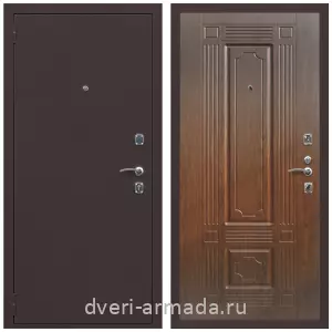 Входные двери лофт, Дверь входная Армада Комфорт Антик медь / МДФ 16 мм ФЛ-2 Морёная береза