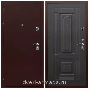 Входные двери Верона, Дверь входная Армада Люкс Антик медь / МДФ 16 мм ФЛ-2 Венге