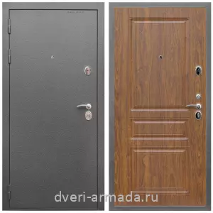 Входные двери Верона, Дверь входная Армада Оптима Антик серебро / МДФ 16 мм ФЛ-243 Морёная береза
