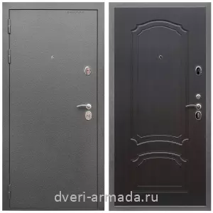 Красивые входные двери, Дверь входная Армада Оптима Антик серебро / МДФ 6 мм ФЛ-140 Венге