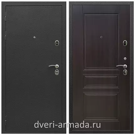 Дверь входная Армада Престиж Черный шелк / ФЛ-243 Эковенге