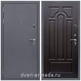 Дверь входная Армада Престиж Антик серебро / МДФ 6 мм ФЛ-58 Венге