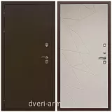 Дверь входная уличная в дом Армада Термо Молоток коричневый/ МДФ 16 мм ФЛ-139 Какао нубук софт