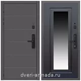 Дверь входная Армада Роуд МДФ 10 мм Kaadas S500 / МДФ 16 мм ФЛЗ-120 Венге